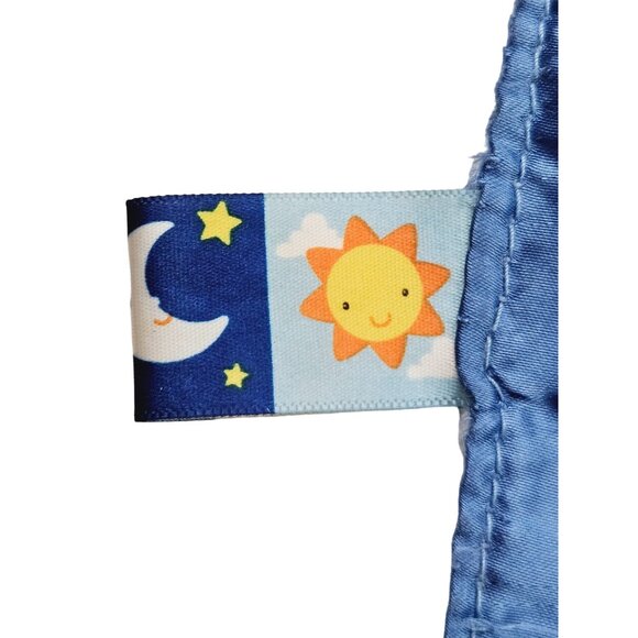 Taggies Plush Baby Lovey Blanket Puppy Sensory Tags Security Blanket Blue 2012 - Picture 8 of 12